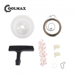 Recoil Spring Starter Pulley Handle Rope Kit For  029 039 MS290 MS390